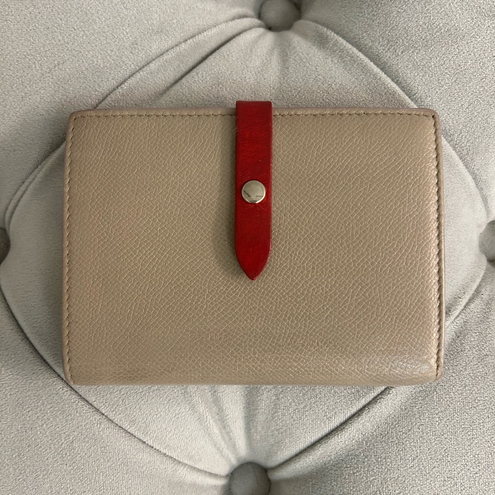 Celine Calfskin Bifold Wallet